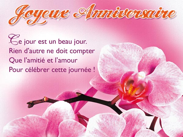 carte anniversaire virtuelle pour une amie